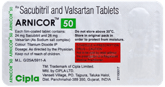 Arnicor 50 Tablet 10 Arnicor 50 Tablet 10