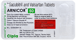 Arnicor 50 Tablet 10