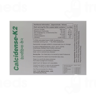 Calcidense K2 Tablet 10