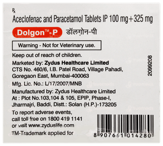 Dolgon P Tablet 10