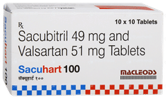 Sacuhart 100 Tablet 10 Sacuhart 100 Tablet 10