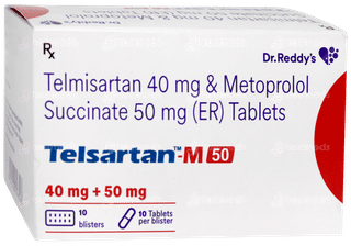 Telsartan M 50 Tablet 10
