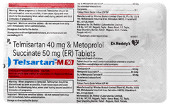 Telsartan M 50 Tablet 10