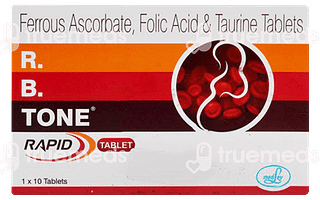 R B Tone Rapid Tablet 10