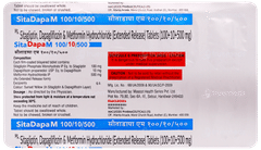 Sitadapa M 100/10/500 Tablet 10 Sitadapa M 100/10/500 Tablet 10