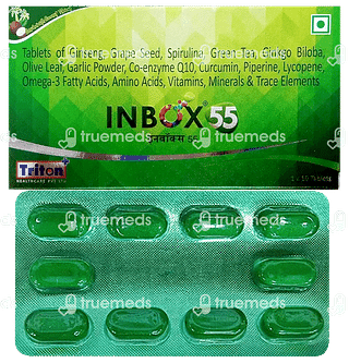 Inbox 55 MG Tablet 10