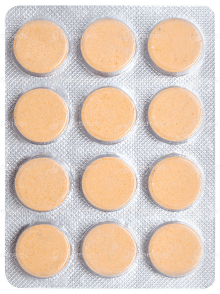 Omee Orange Flavour Chew Tabs 12