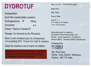 Dydrotuf Tablet 10