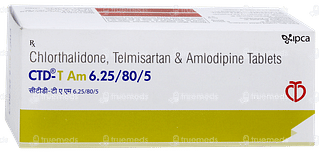 Ctd T Am 6.25/80/5 Tablet 10