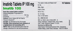 Imatib 100 Tablet 10