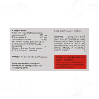Eclonac Sp Tablet 10