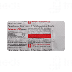 Eclonac Sp Tablet 10 Eclonac Sp Tablet 10
