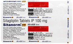 Sitanorm 100 Tablet 15 Sitanorm 100 Tablet 15