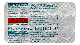 Etoshine 90 MG Tablet 15