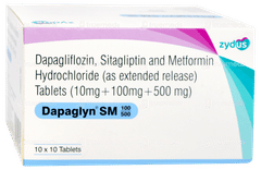 Dapaglyn Sm 100/500 Tablet 10 Dapaglyn Sm 100/500 Tablet 10