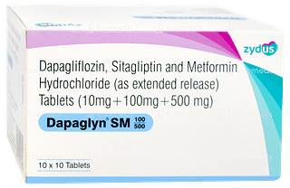Dapaglyn Sm 100/500 Tablet 10