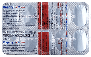 Daparyl Vm 1000 MG Tablet 10