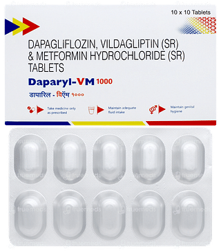 Daparyl Vm 1000 Tablet 10