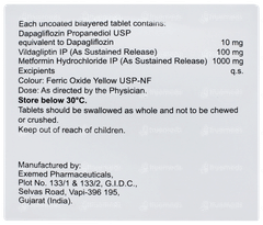 Daparyl Vm 1000 Tablet 10