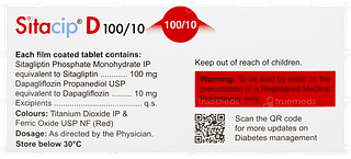 Sitacip D 100/10 Tablet 10