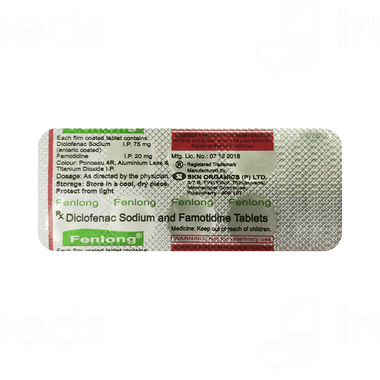 Fenlong Fenlong Tablet 10 - Uses, Side Effects, Dosage, Price | Truemeds