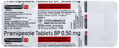 Pimapexole 0.5 Tablet 10 Pimapexole 0.5 Tablet 10
