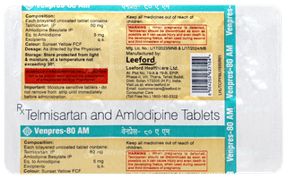 Venpres 80 Am Tablet 10
