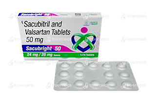 Sacubright 50 MG Tablet 14