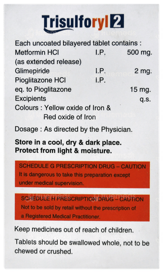 Trisulforyl 2 Tablet 10