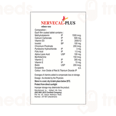 Nervecal Plus Tablet 10
