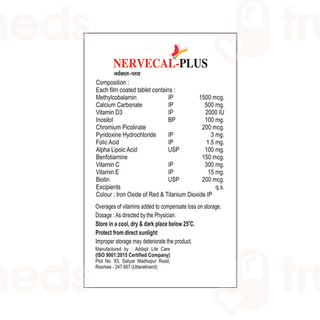 Nervecal Plus Tablet 10