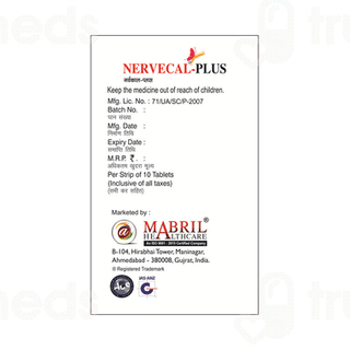 Nervecal Plus Tablet 10