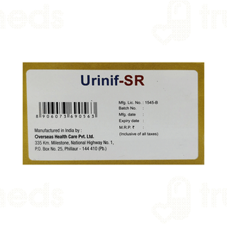 Urinif Sr Tablet 15
