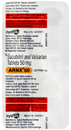 Arnx 50 Tablet 10 Arnx 50 Tablet 10