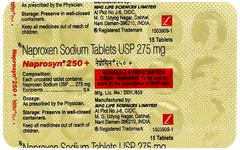 Naprosyn 250 + Tablet 15 Naprosyn 250 + Tablet 15