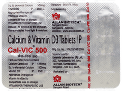 Cal Vic 500 Tablet 10