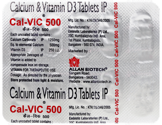Cal Vic 500 Tablet 10