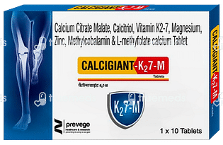 Calcigiant K27 M Tablet 10