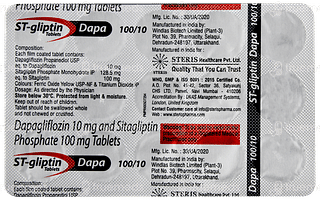 St Gliptin Dapa 100/10 Tablet 15