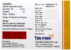 Moxicheck 0.3 Tablet 15 Moxicheck 0.3 Tablet 15