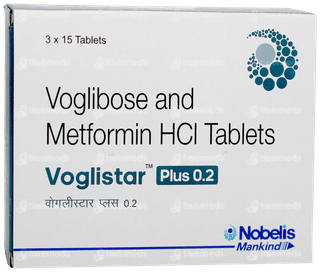 Voglistar Plus 0.2 Tablet 15