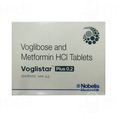 Voglistar Plus 0.2 Tablet 15
