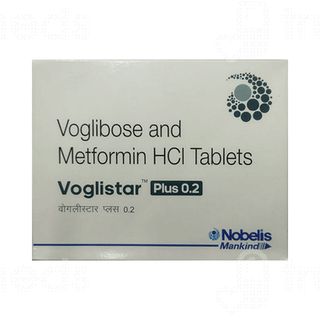 Voglistar Plus 0.2 Tablet 15