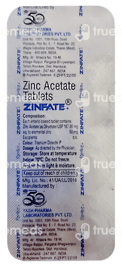 Zinfate + Tablet 10 Zinfate + Tablet 10