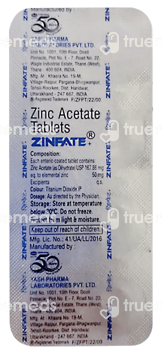 Zinfate+ Tablet 10