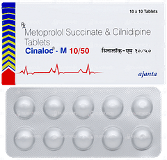 Cinaloc M 10/50 Tablet 10 Cinaloc M 10/50 Tablet 10