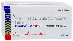 Cinaloc M 10/50 Tablet 10 Cinaloc M 10/50 Tablet 10