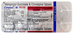 Cinaloc M 10/25 Tablet 10