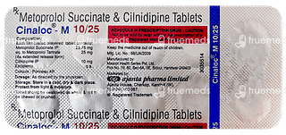 Cinaloc M 10/25 Tablet 10