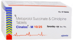 Cinaloc M 10/25 Tablet 10 Cinaloc M 10/25 Tablet 10